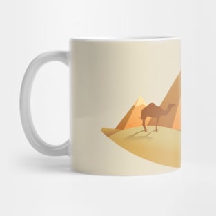 pyramids design Mug